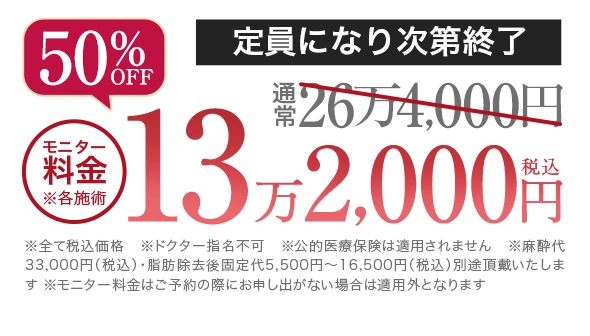 モニター料金